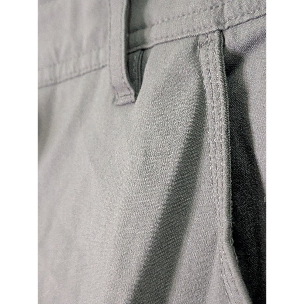Gerry Cargo Hiking Shorts Mens 36 Dark Gray Nylon Blend Belted Pockets Quick Dry - Picture 5 of 12